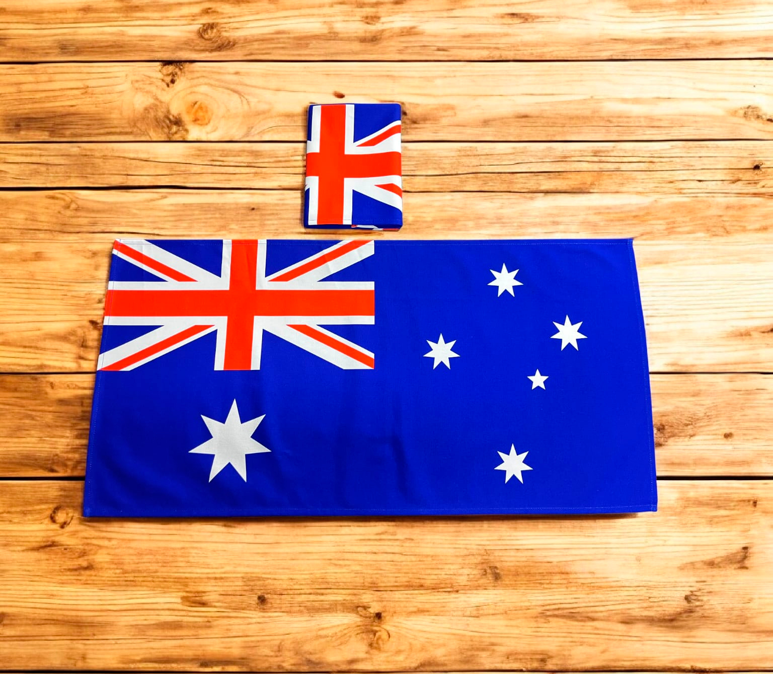 Australia Flag Tea Towel / Dashboard Mat